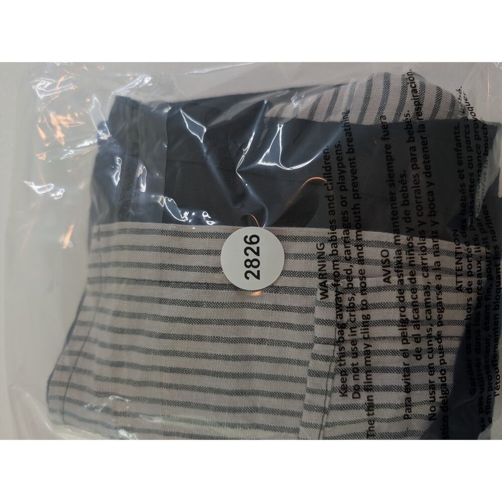Lisa Bayne Linen Color-blocked Top Size Small - Picture 9 of 9